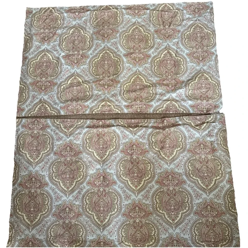Lauren Ralph Lauren Castlehead Paisley King Comforter Reversible W 2 King Shams